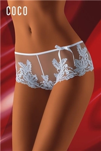 Dámské bokové kalhotky Coco černé