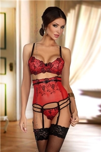 Dámská souprava Ismena set red