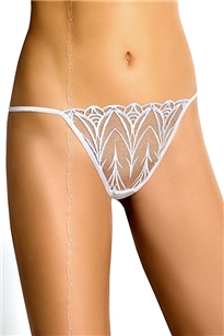 Dámská tanga V-5168 White lily