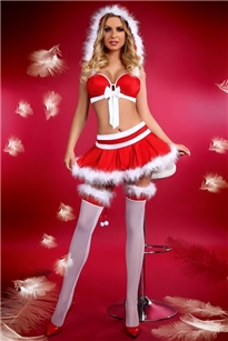 Vánoční kostým Little Miss Christmas