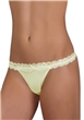 Dámská tanga s elastickou krajkou v pase 083
