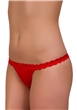 Dámská tanga s elastickou krajkou v pase 083