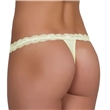 Dámská tanga s elastickou krajkou v pase 083