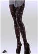 Dámské vzorované punčochové kalhoty Punto