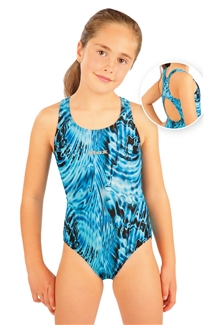 Dívčí jednodílné sportovní plavky Litex